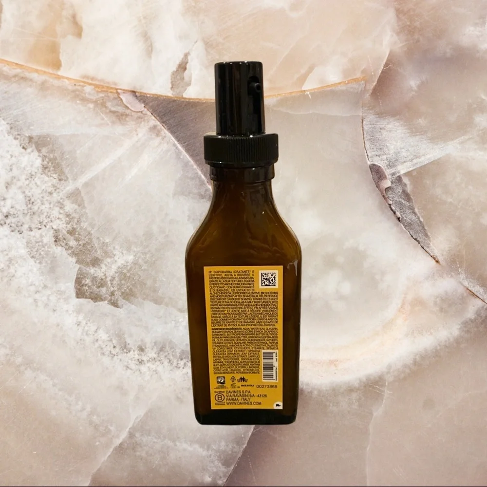 Davines Pasta & Love Shimmering Peaks Pre After Gel Shave